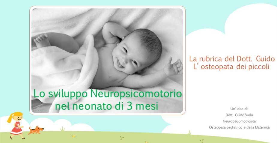 Sviluppo Neuropsicomotorio in bambino di 3 mesi