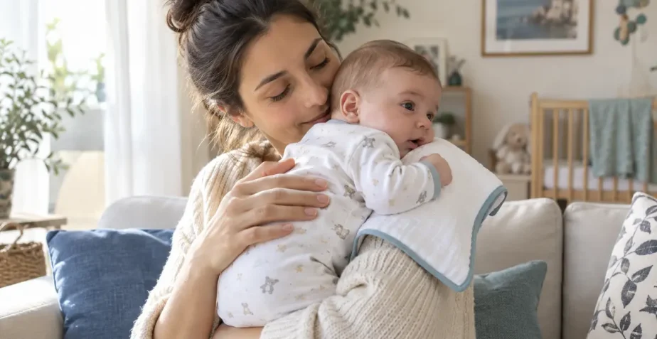 Rigurgito del neonato: quando preoccuparsi?