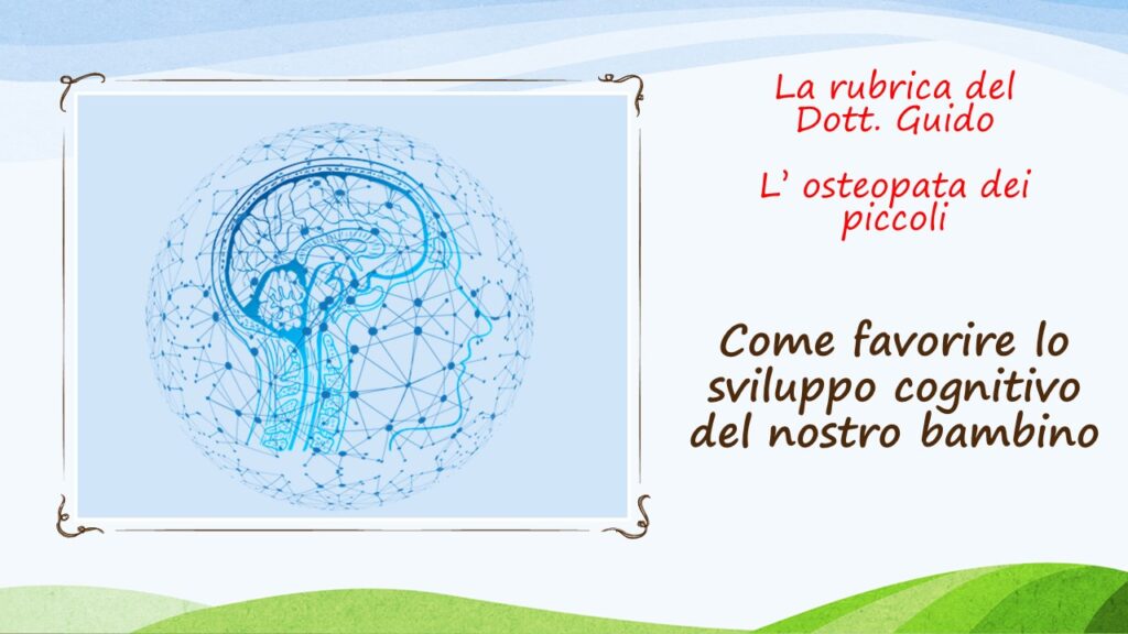 Bambino durante un’attività di gioco e sviluppo